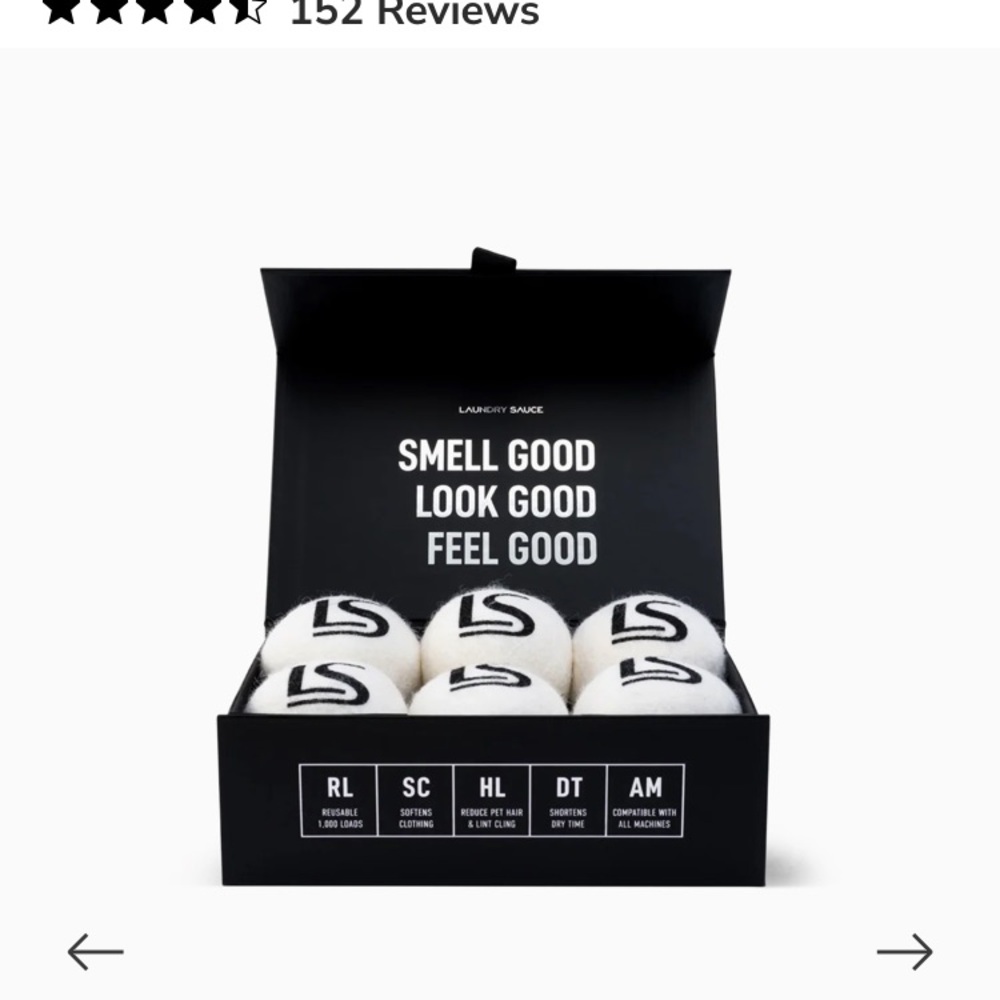 Laundry Sauce Wool Dryer Balls